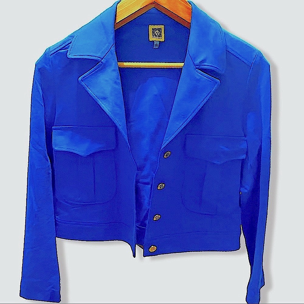 NWT Blue blazer • L • Anne Klein Royal Blue Blazer